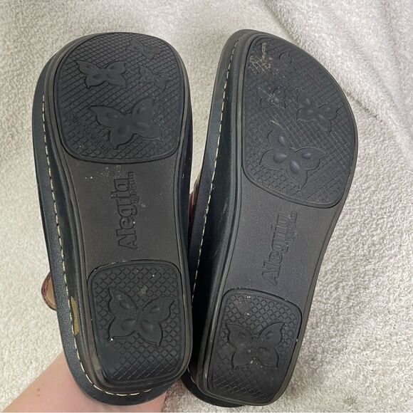 Alegria Donna Asian Bouquet Clogs Women’s Size 37 6.5/7 - Picture 7 of 8